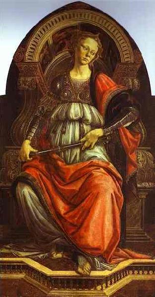 Sandro Botticelli Fortitude oil painting image